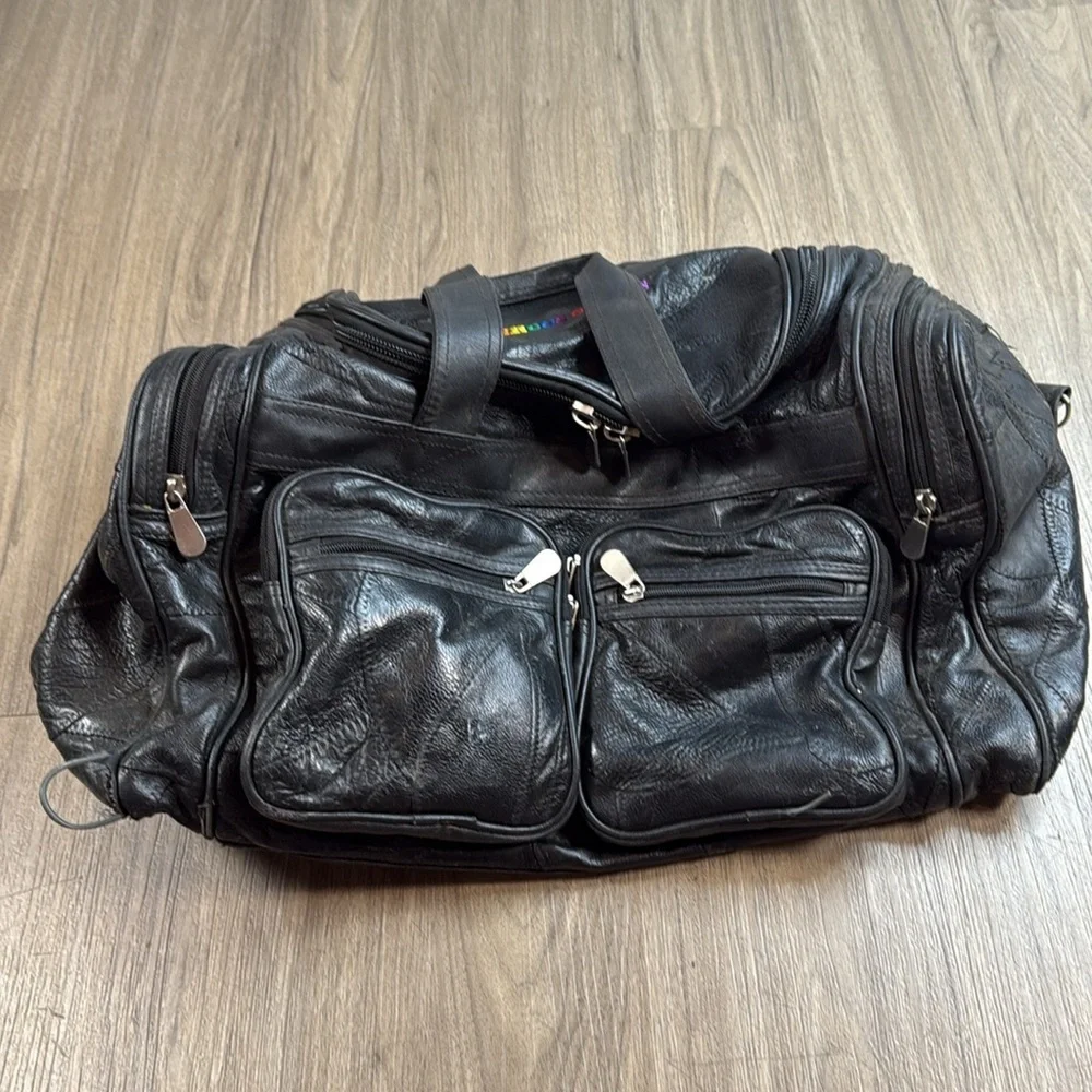 Circus Circus Bag - Vintage - Genuine Buffalo Leather- Navarre Leather Co
